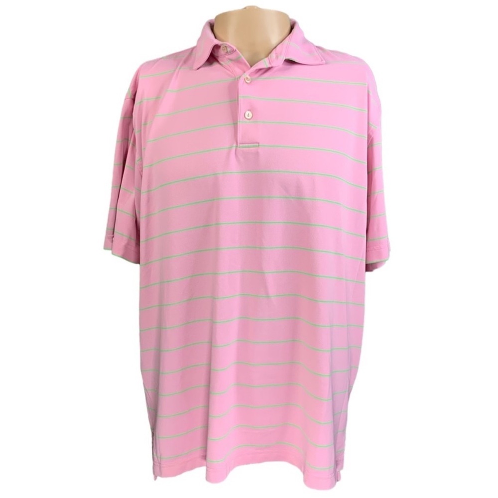 Peter Millar Lot Polo Golf Shirts L Preppy Country Club - Picture 2 of 12